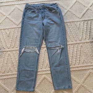 American Eagle Outfitters Blue Straight Leg Jeans
